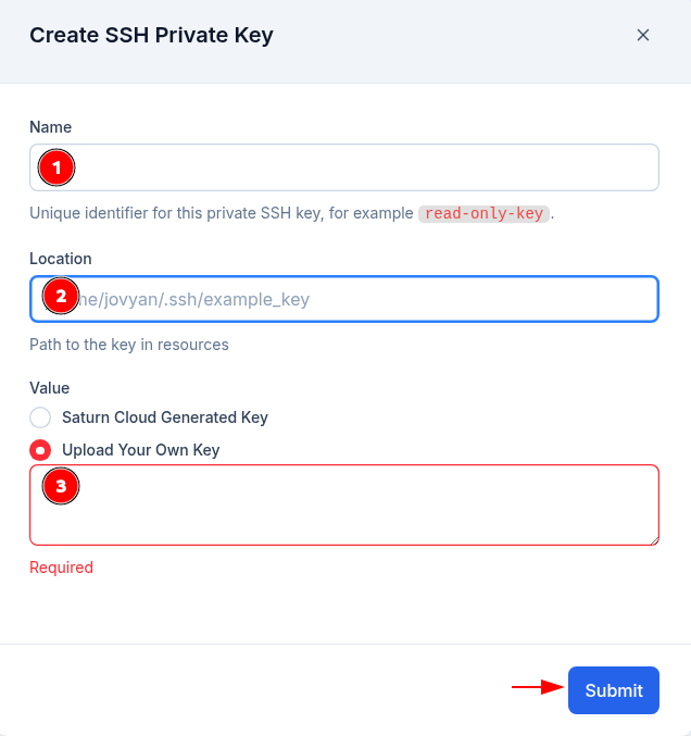 Create SSH Key